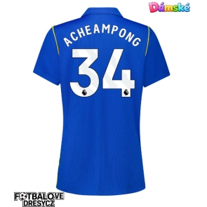 Chelsea Josh Acheampong #34 Dámské Domácí Dres 2026-27 Krátký Rukáv